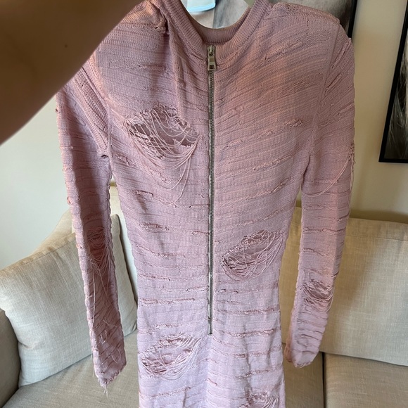 Balmain Pink Dress size 38 - Picture 5 of 7